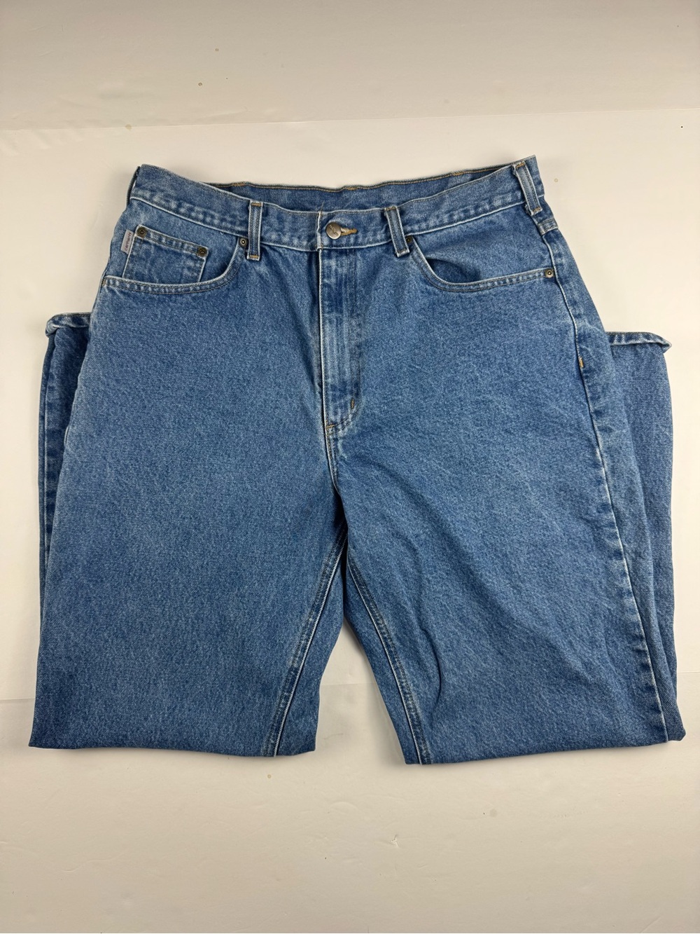 Carhartt Men's Relaxed Fit Blue Denim Jeans
